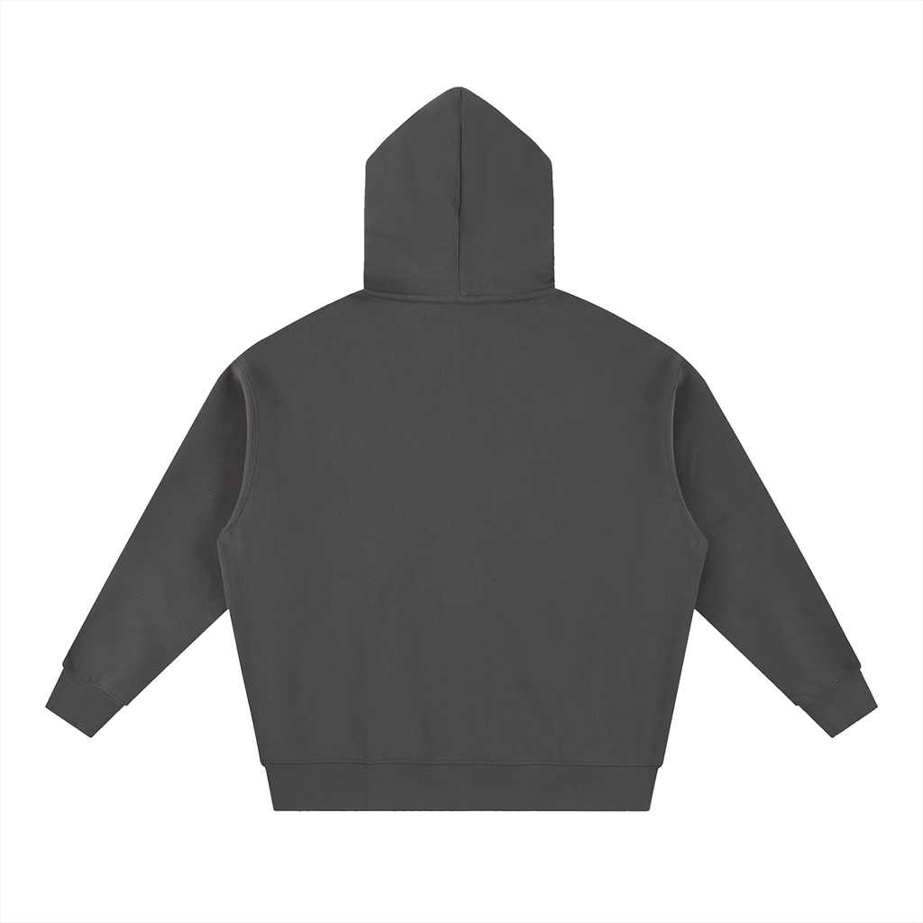 Essential Oversized Fleece Zip Hoodie