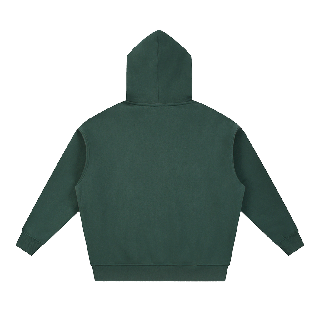Essential Oversized Fleece Zip Hoodie