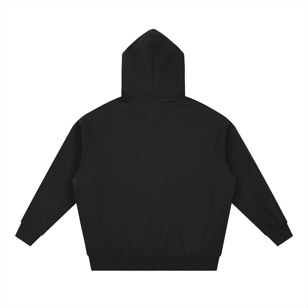 Essential Oversized Fleece Zip Hoodie