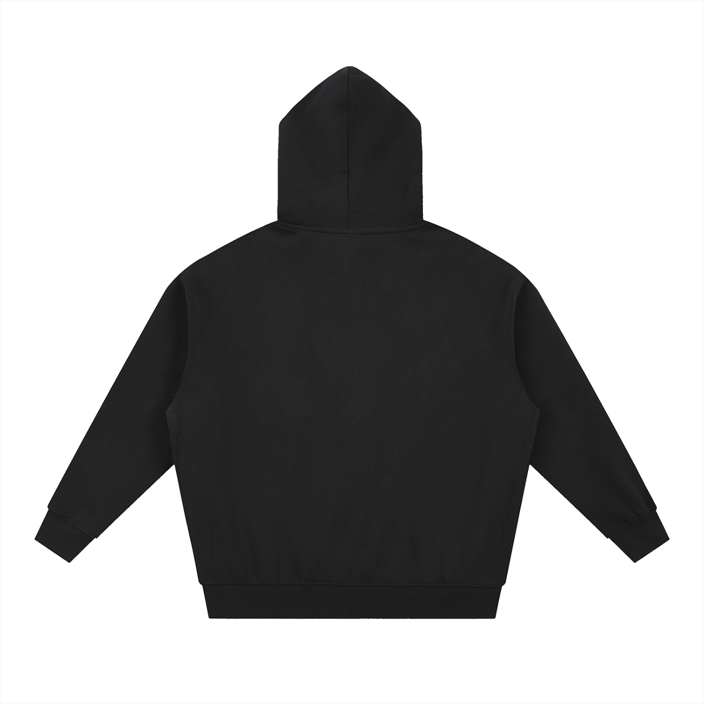 Essential Oversized Fleece Zip Hoodie